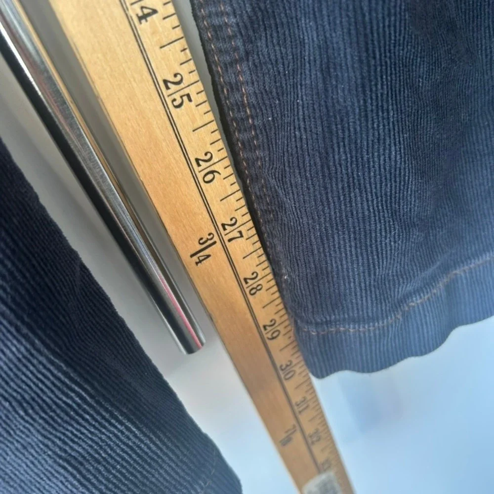 Polo Jeans Co Ralph Lauren Wendy Jean Corduroy Black Bootcut Pants Womens 28/6